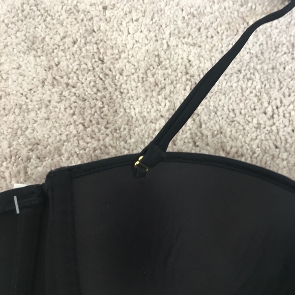 34B underwire black halter bikini top. - Picture 3 of 4